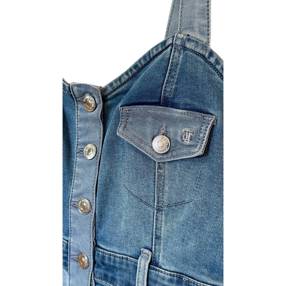 Nordstrom Juicy Couture Denim Mini Dress - Size Small - Picture 3 of 6